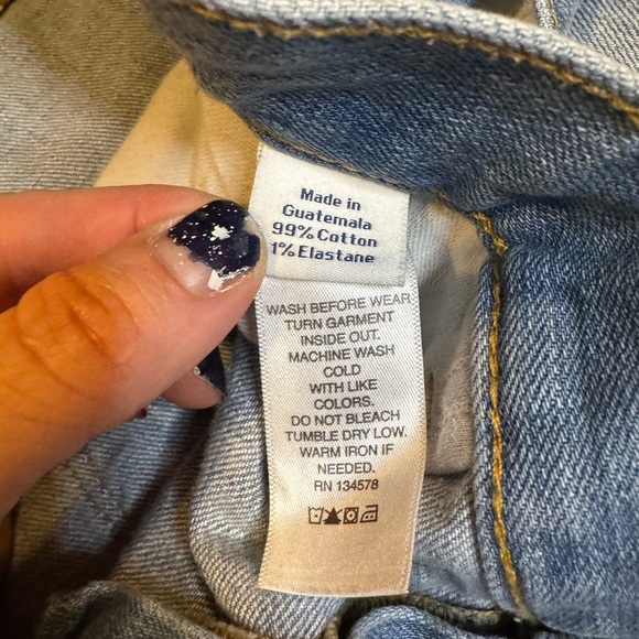 Vineyard Vines Women's Blue Skinny Jeans size 12 - Picture 8 of 9